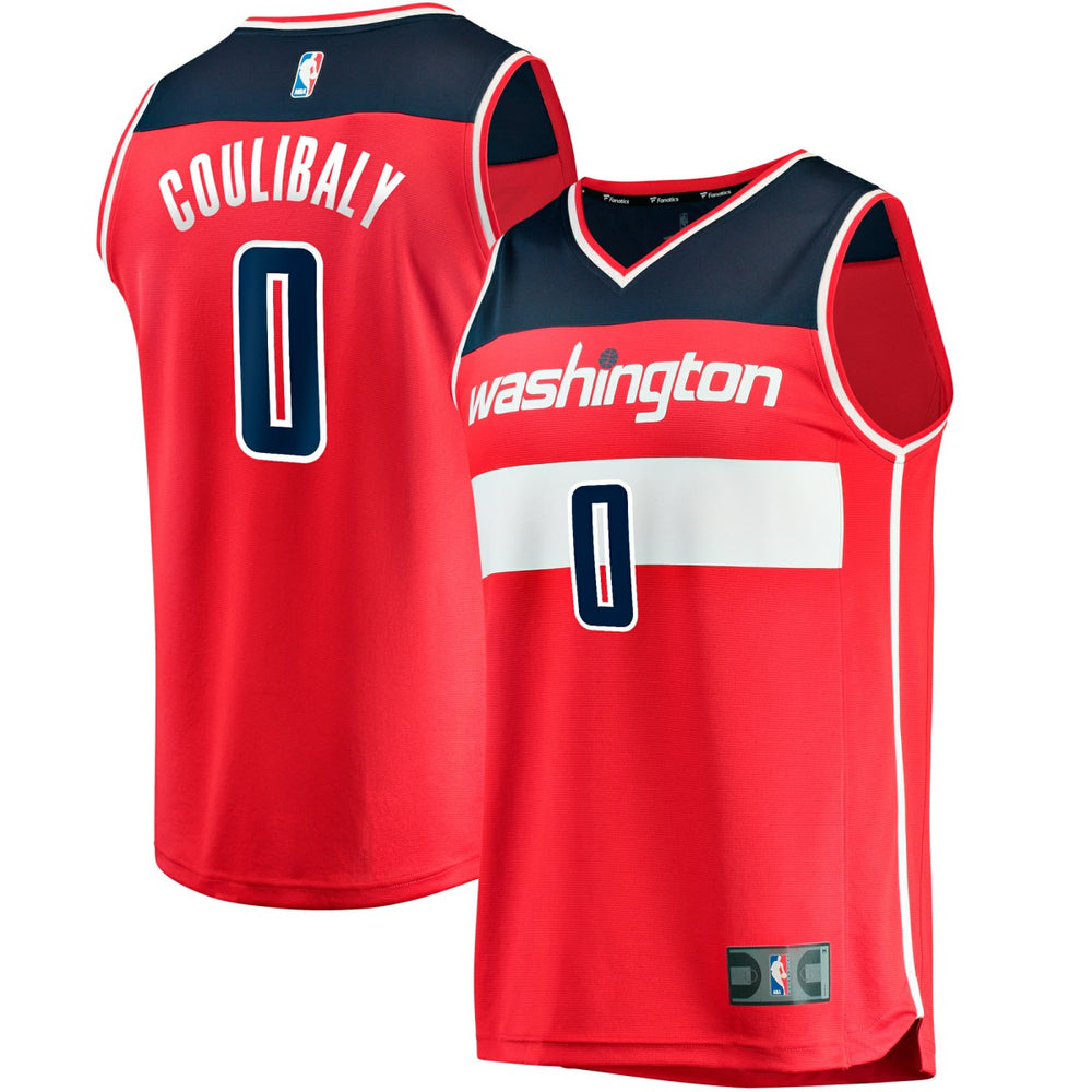 Fanatics Washington Wizards Fast Break Replica Jersey Icon Edition Red