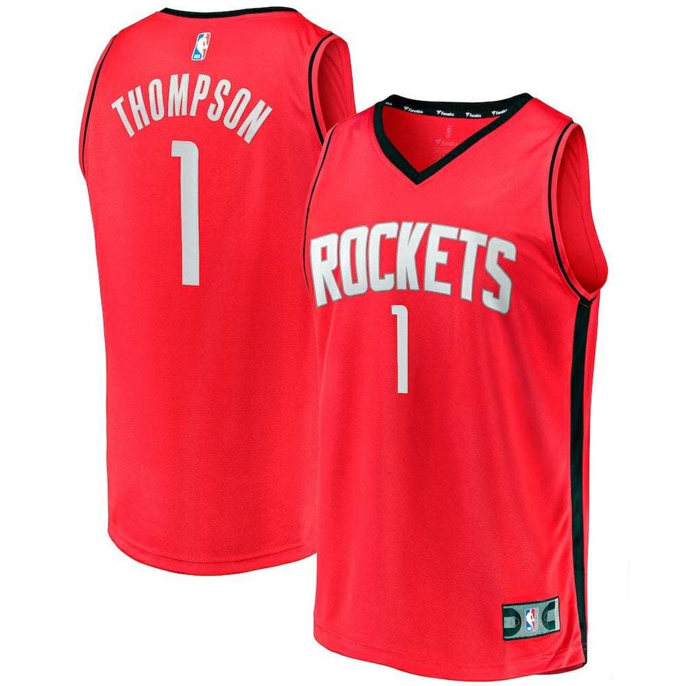 Fanatics Amen Thompson Houston Rockets Youth Fast Break Replica Jersey Icon Edition Red