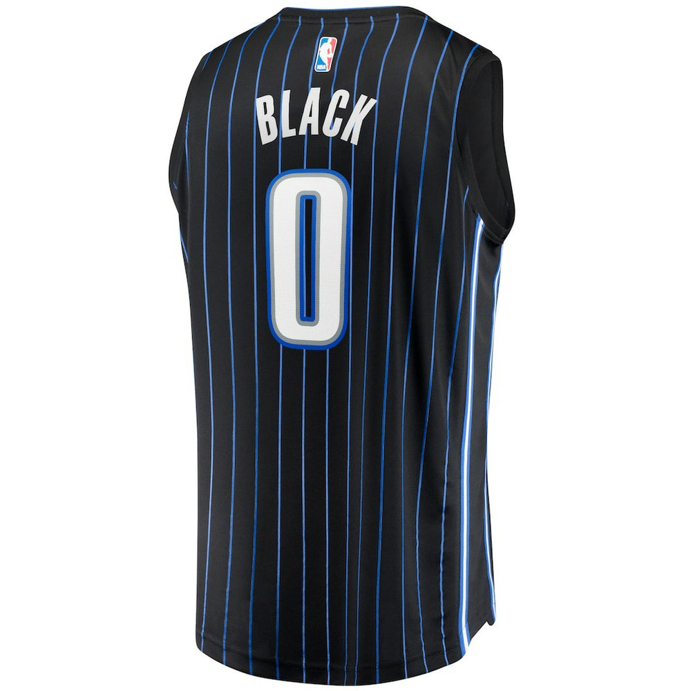 Fanatics Anthony Black Orlando Magic Youth Fast Break Replica Jersey Icon Edition Black
