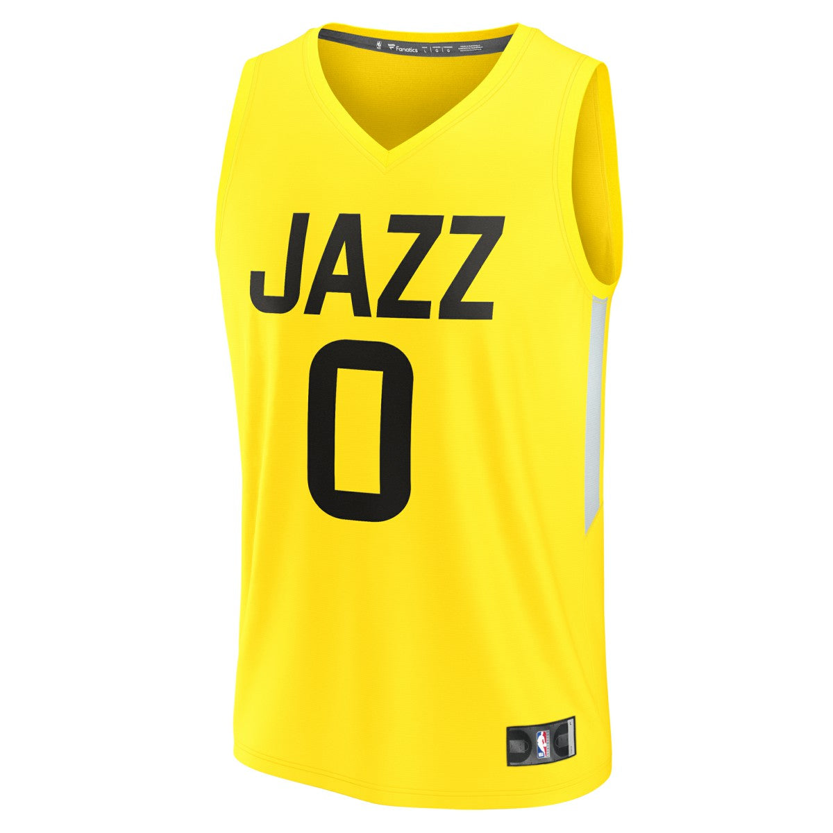 Fanatics Taylor Hendricks Utah Jazz Youth Fast Break Replica Jersey Icon Edition Yellow