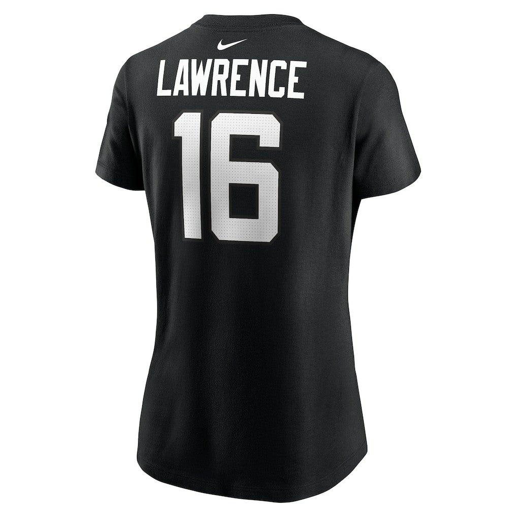 Trevor Lawrence Jacksonville Jaguars Women's Player Name & Number T-Shirt - Black - Nike