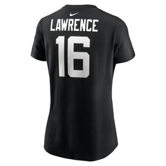 Trevor Lawrence Jacksonville Jaguars Women's Player Name & Number T-Shirt - Black - Nike