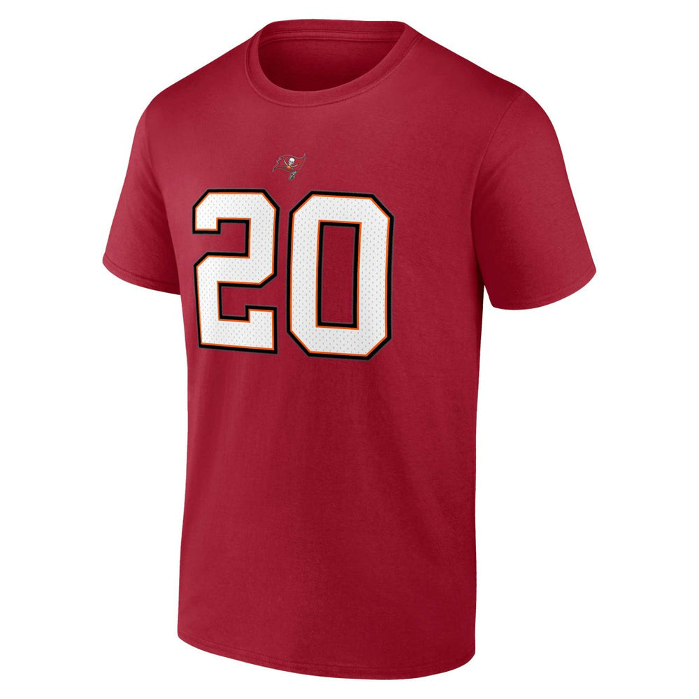 Ronde Barber Tampa Bay Buccaneers Retired Player Icon Name & Number T-Shirt - Red - Fanatics