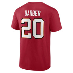 Ronde Barber Tampa Bay Buccaneers Retired Player Icon Name & Number T-Shirt - Red - Fanatics