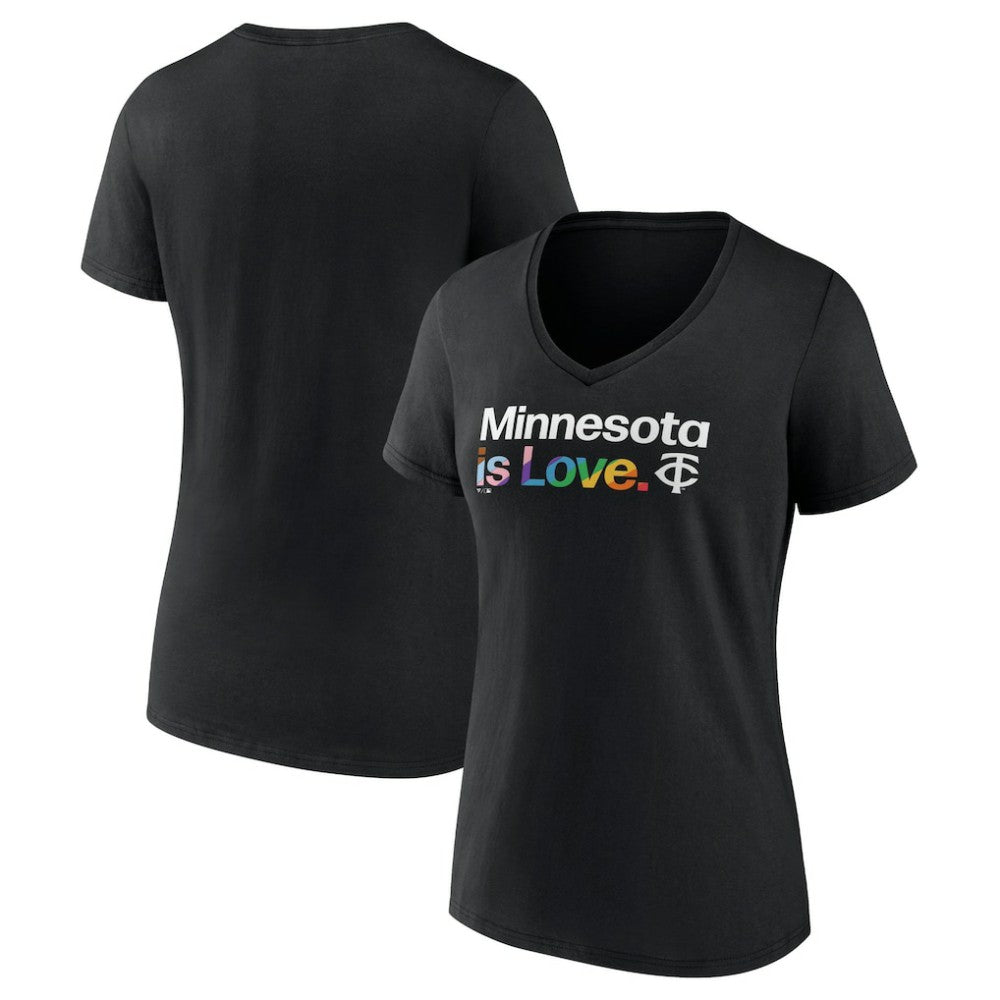 Minnesota Twins Women's City Pride V-Neck T-Shirt Near Me