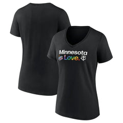 Minnesota Twins Women's City Pride V-Neck T-Shirt Near Me