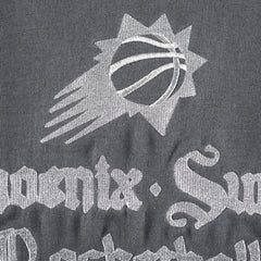 Phoenix Suns The Wild Collective Women's Embroidered Fleece Raglan Short Sleeve Pullover Sweatshirt Gray