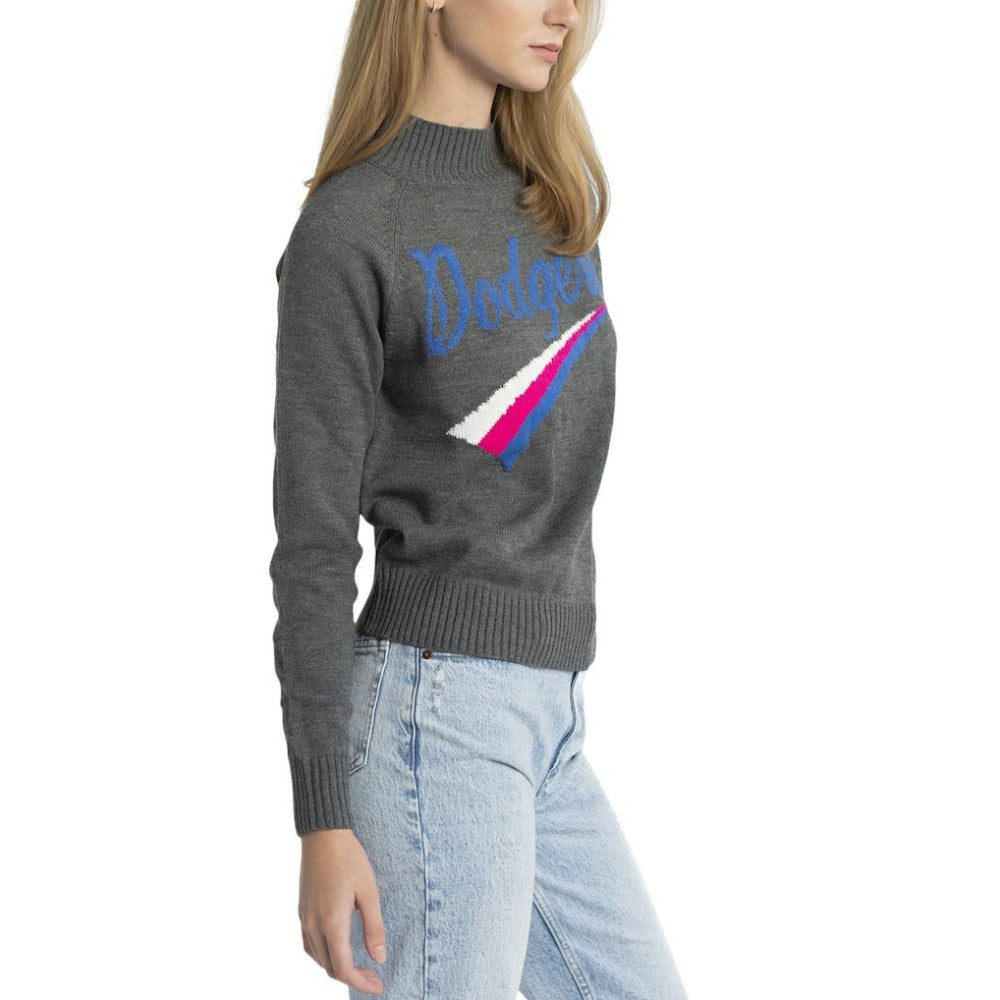 Los Angeles Dodgers Lusso Women's Serena Raglan Pullover Sweater Near Me