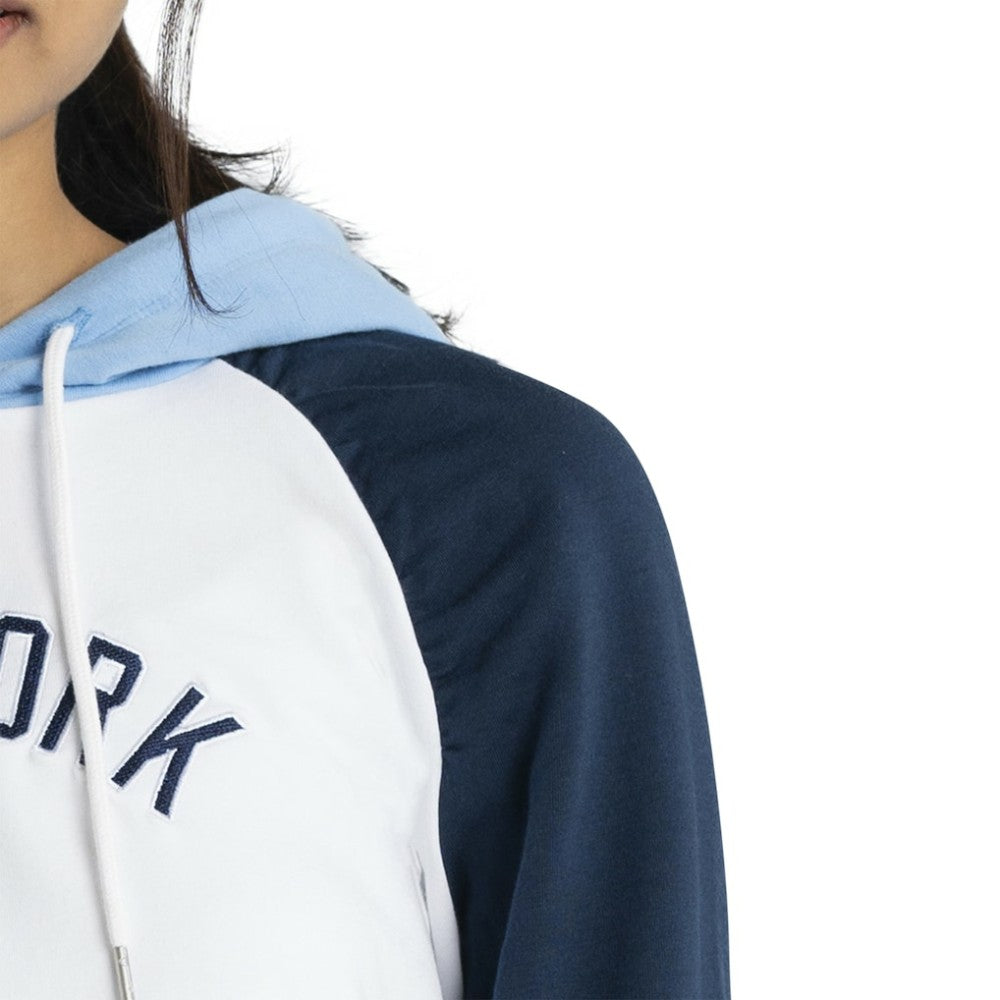 New York Yankees Lusso Women's Marlowe Tri-Blend Raglan Pullover Hoodie for sale