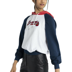 Atlanta Braves Lusso Women's Marlowe Tri-Blend Raglan Pullover Hoodie Near Me