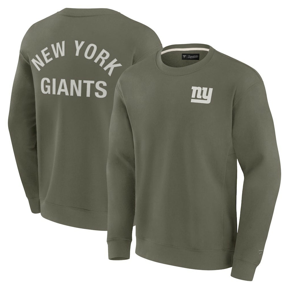 New York Giants Unisex Elements Super Soft Pullover Sweatshirt - Olive - Fanatics