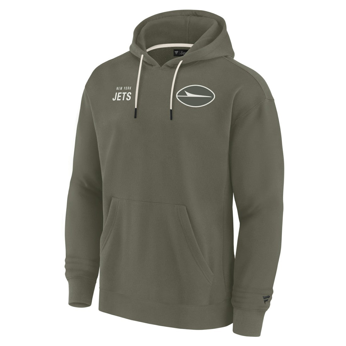 New York Jets Unisex Elements Super Soft Fleece Pullover Hoodie - Olive - Fanatics