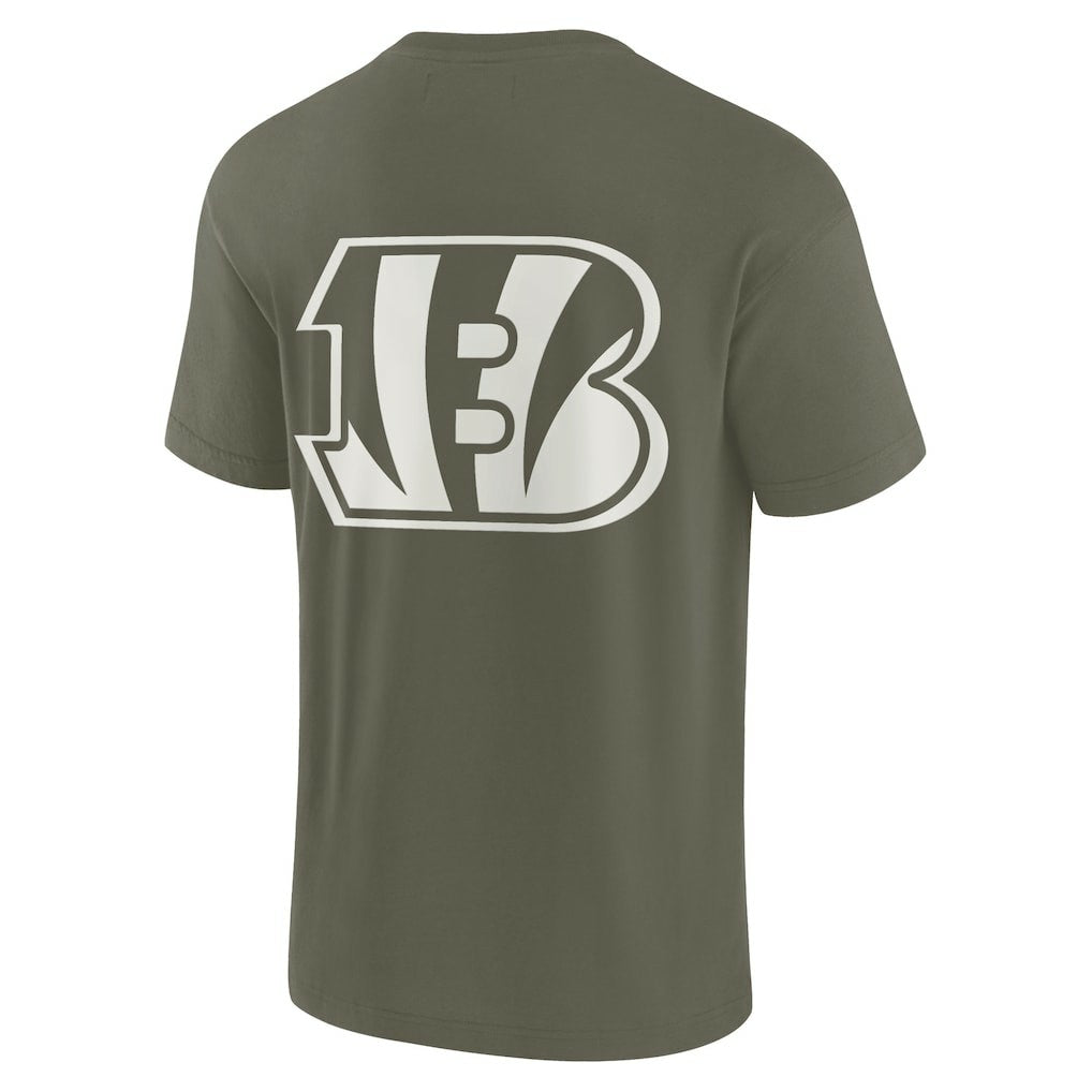 Cincinnati Bengals Unisex Elements Super Soft Short Sleeve T-Shirt - Olive - Fanatics