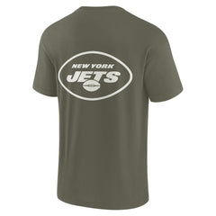 New York Jets Unisex Elements Super Soft Short Sleeve T-Shirt - Olive - Fanatics