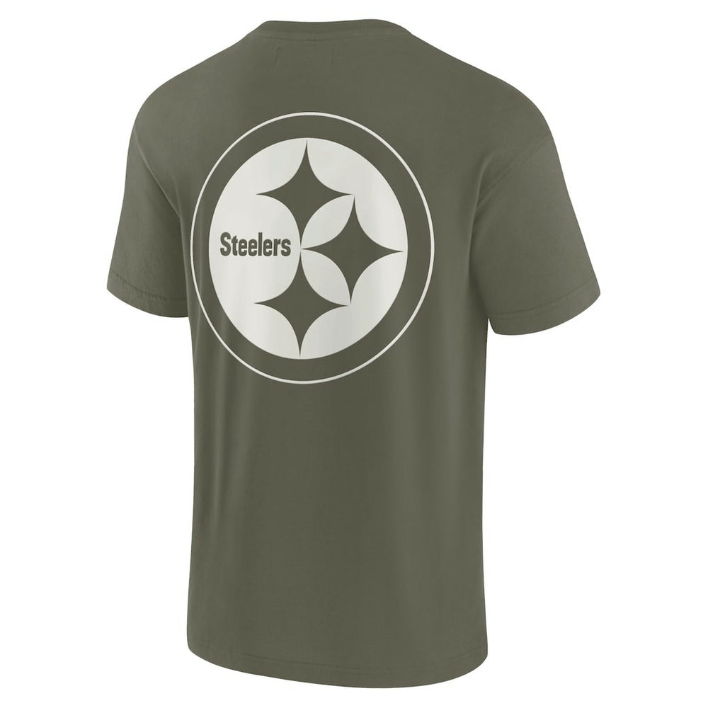 Pittsburgh Steelers Unisex Elements Super Soft Short Sleeve T-Shirt - Olive - Fanatics