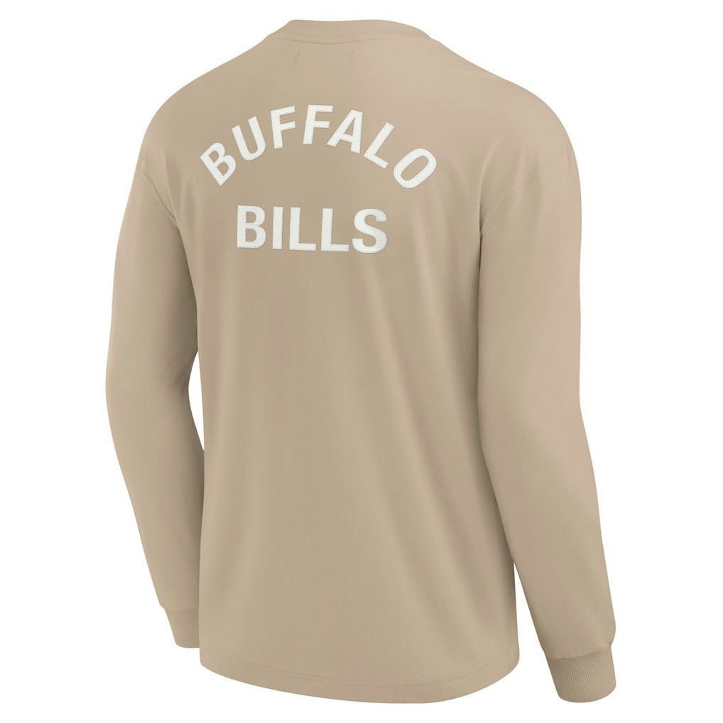 Buffalo Bills Unisex Elements Super Soft Long Sleeve T-Shirt - Khaki - Fanatics