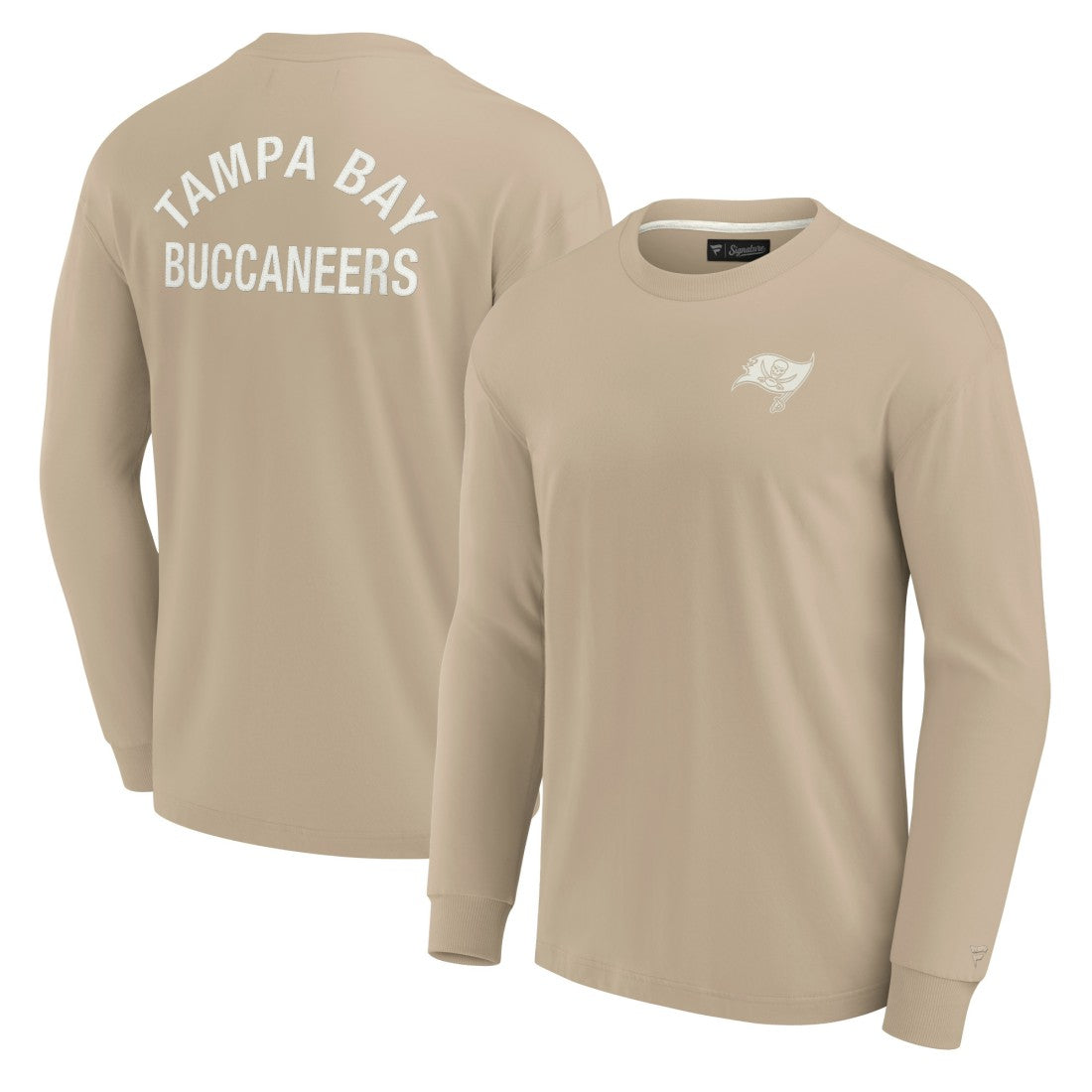 Tampa Bay Buccaneers Unisex Elements Super Soft Long Sleeve T-Shirt - Khaki - Fanatics