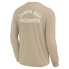 Tampa Bay Buccaneers Unisex Elements Super Soft Long Sleeve T-Shirt - Khaki - Fanatics