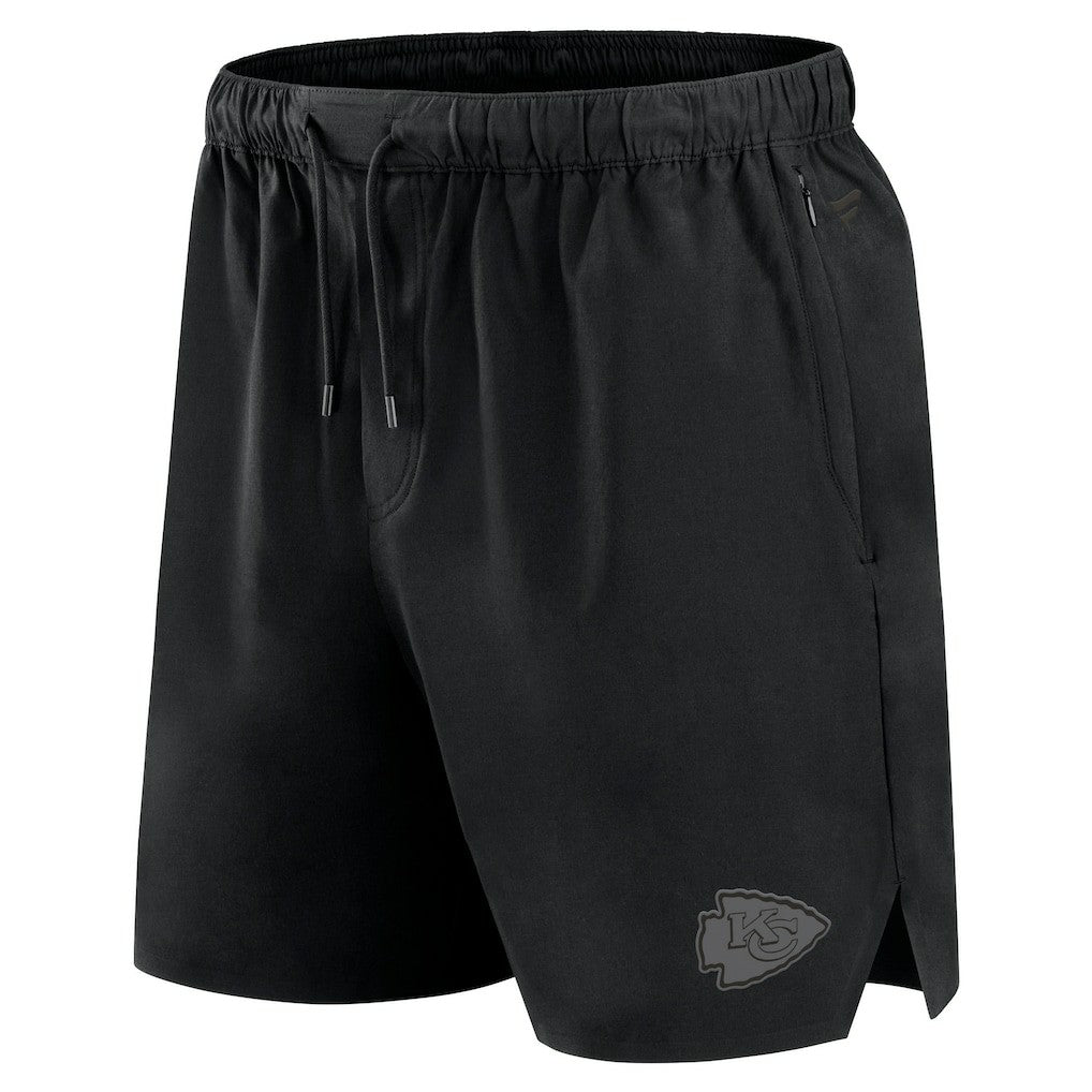 Kansas City Chiefs Front Office Micro Tonal Shorts - Black - Fanatics