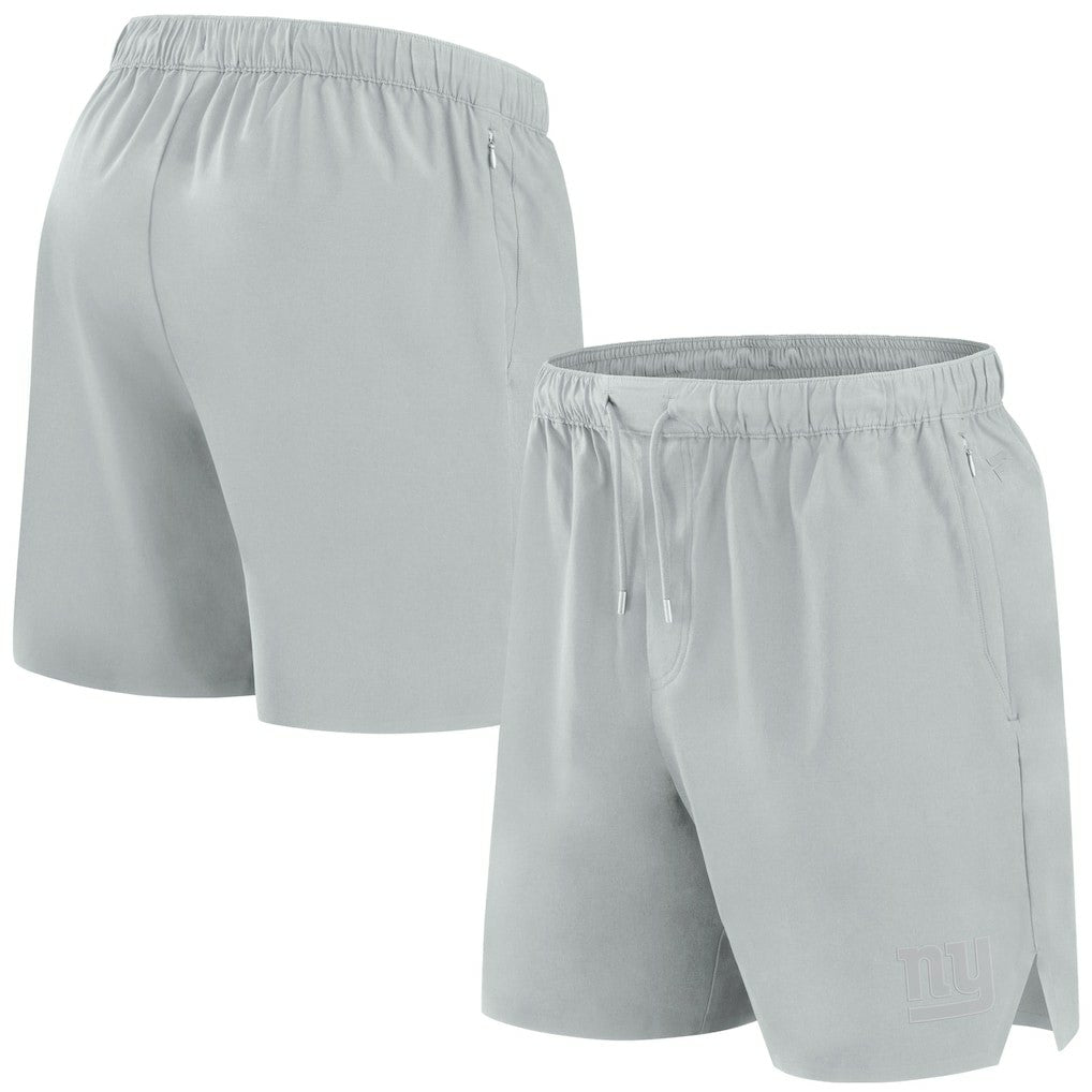 New York Giants Front Office Micro Tonal Shorts - Gray - Fanatics