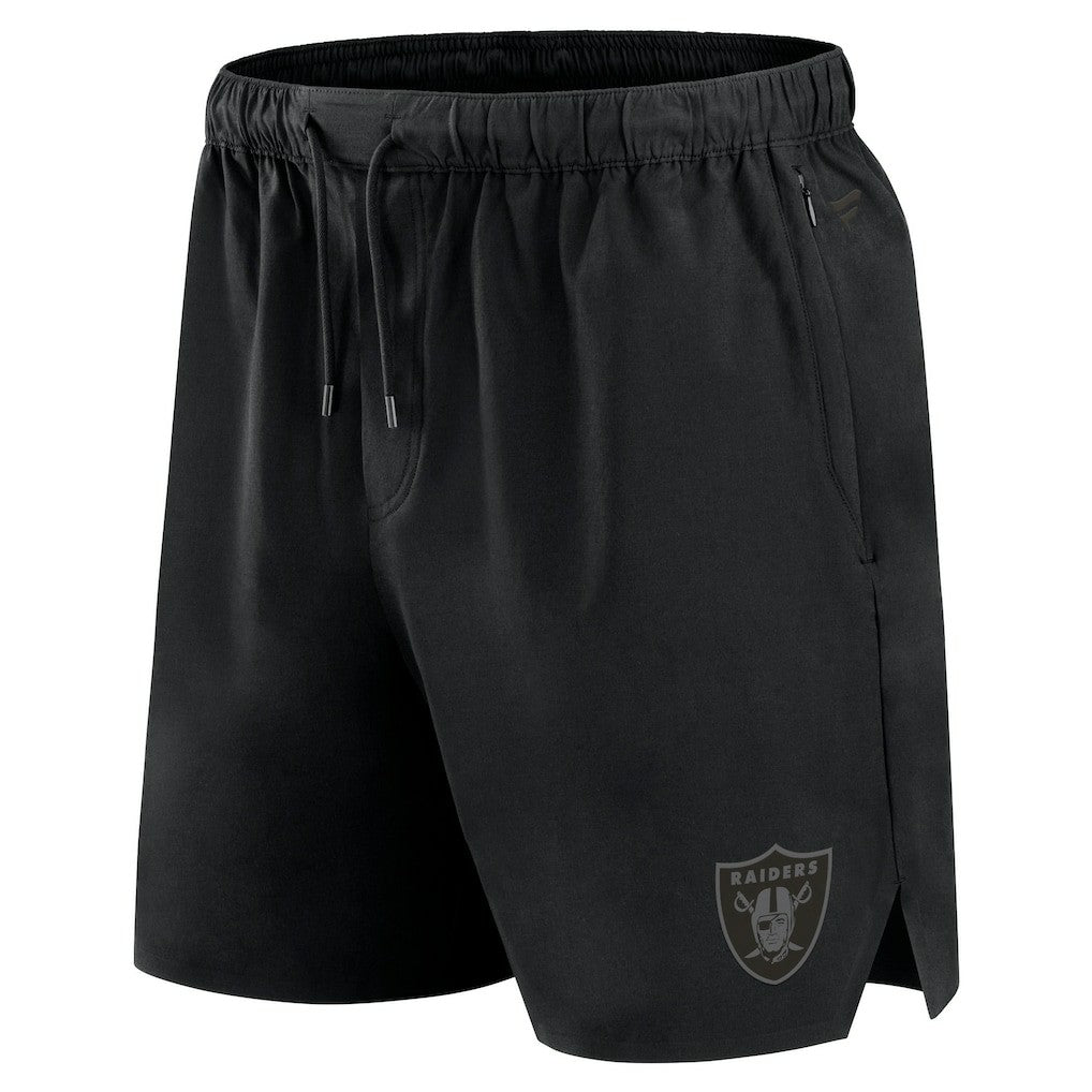 Las Vegas Raiders Front Office Micro Tonal Shorts - Black - Fanatics