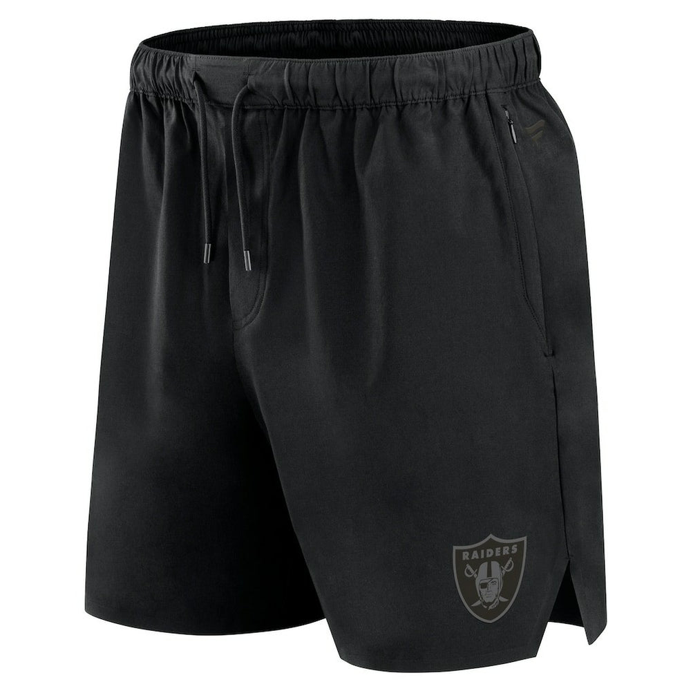 Las Vegas Raiders Front Office Micro Tonal Shorts - Black - Fanatics