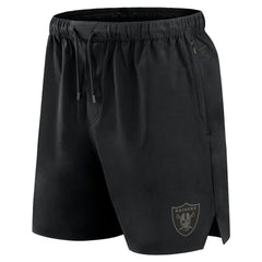 Las Vegas Raiders Front Office Micro Tonal Shorts - Black - Fanatics