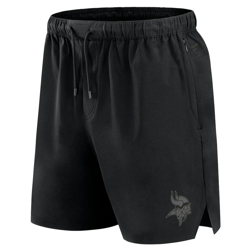 Minnesota Vikings Front Office Micro Tonal Shorts - Black - Fanatics