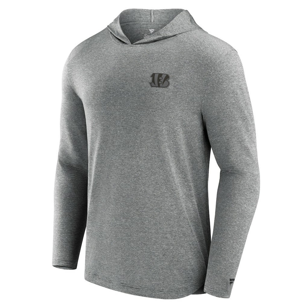 Cincinnati Bengals Front Office Tech Lightweight Hoodie T-Shirt - Black - Fanatics