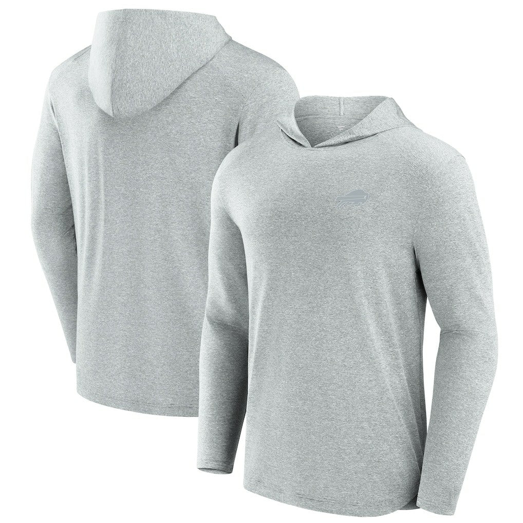 Buffalo Bills Front Office Tech Lightweight Hoodie T-Shirt - Gray - Fanatics