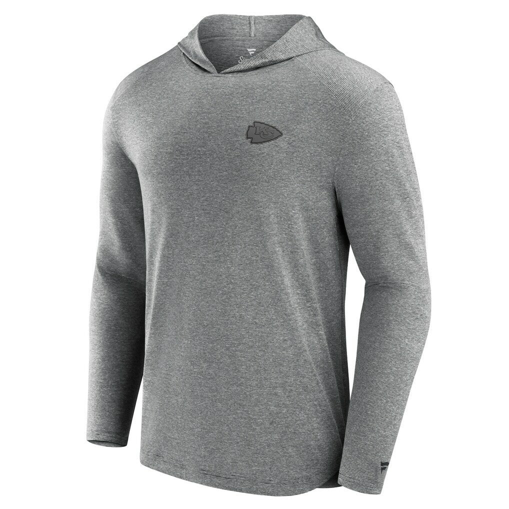 Kansas City Chiefs Front Office Tech Lightweight Hoodie T-Shirt - Black - Fanatics
