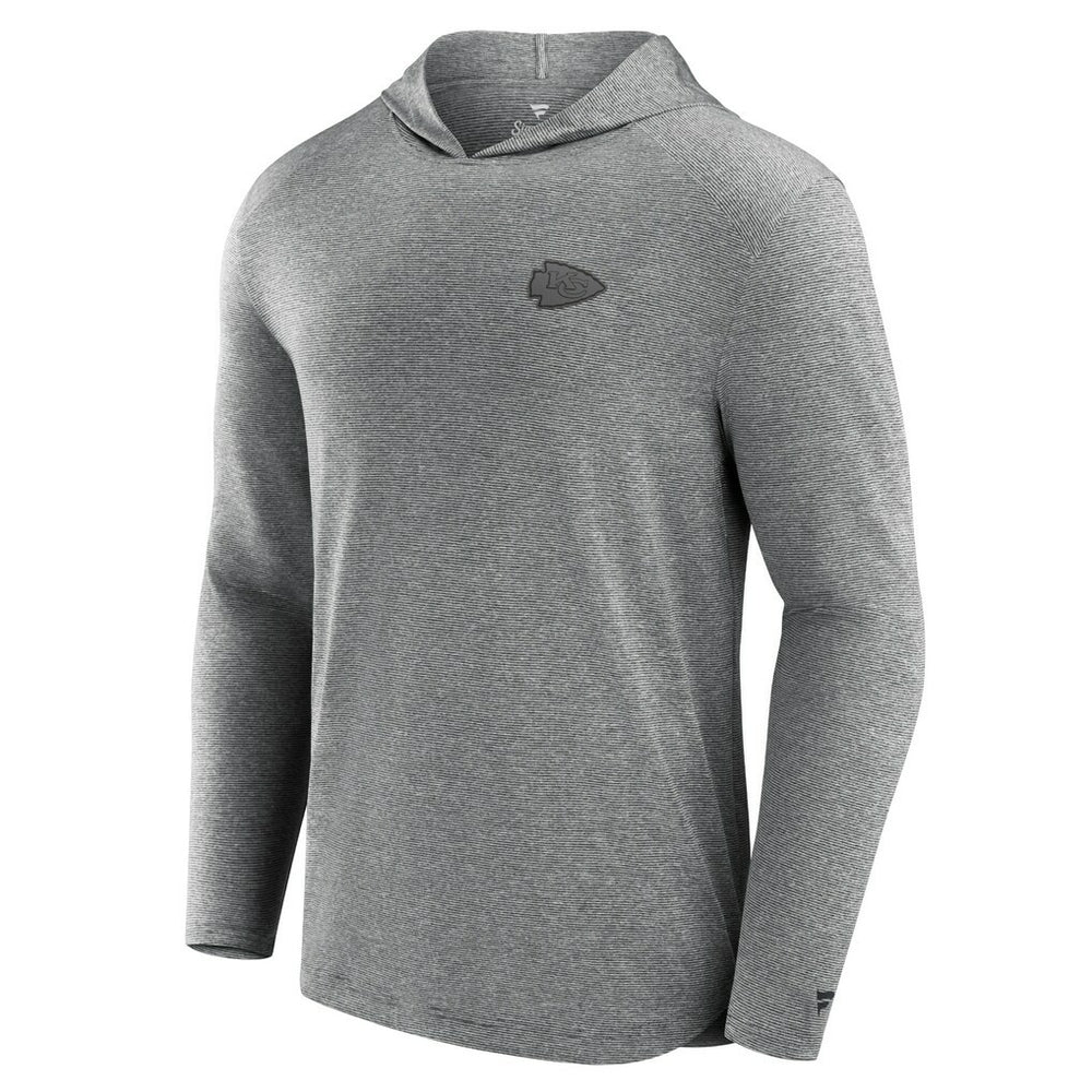 Kansas City Chiefs Front Office Tech Lightweight Hoodie T-Shirt - Black - Fanatics