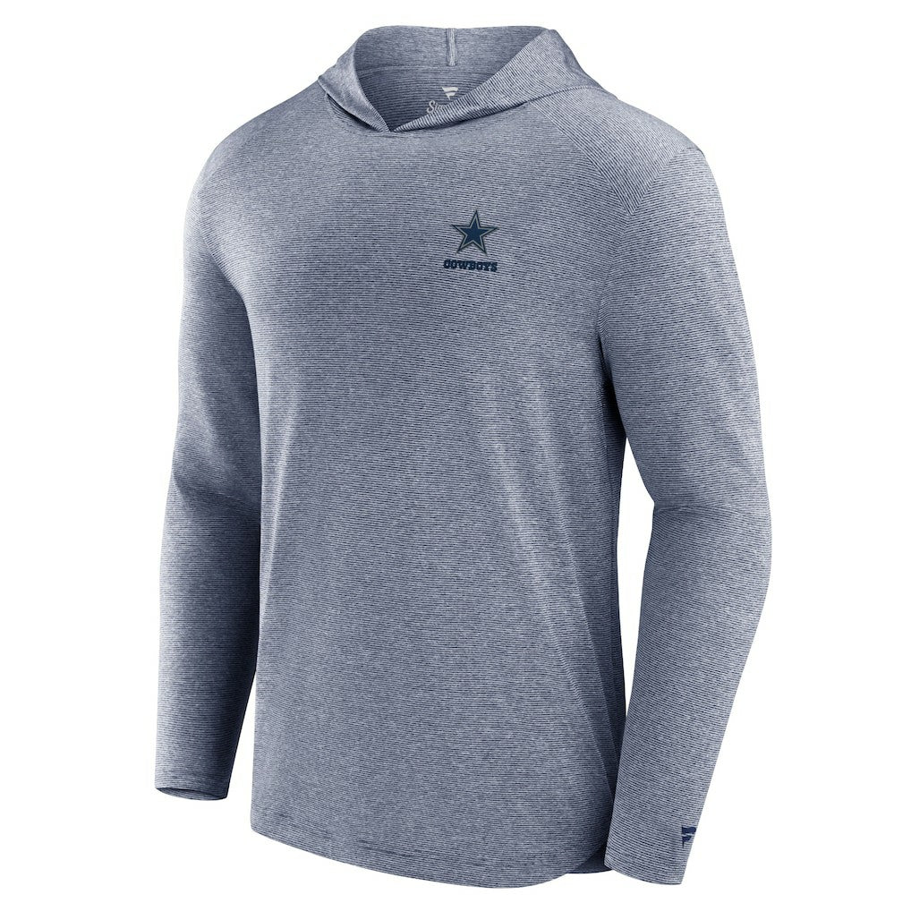 Dallas Cowboys Front Office Tech Lightweight Hoodie T-Shirt - Navy - Fanatics