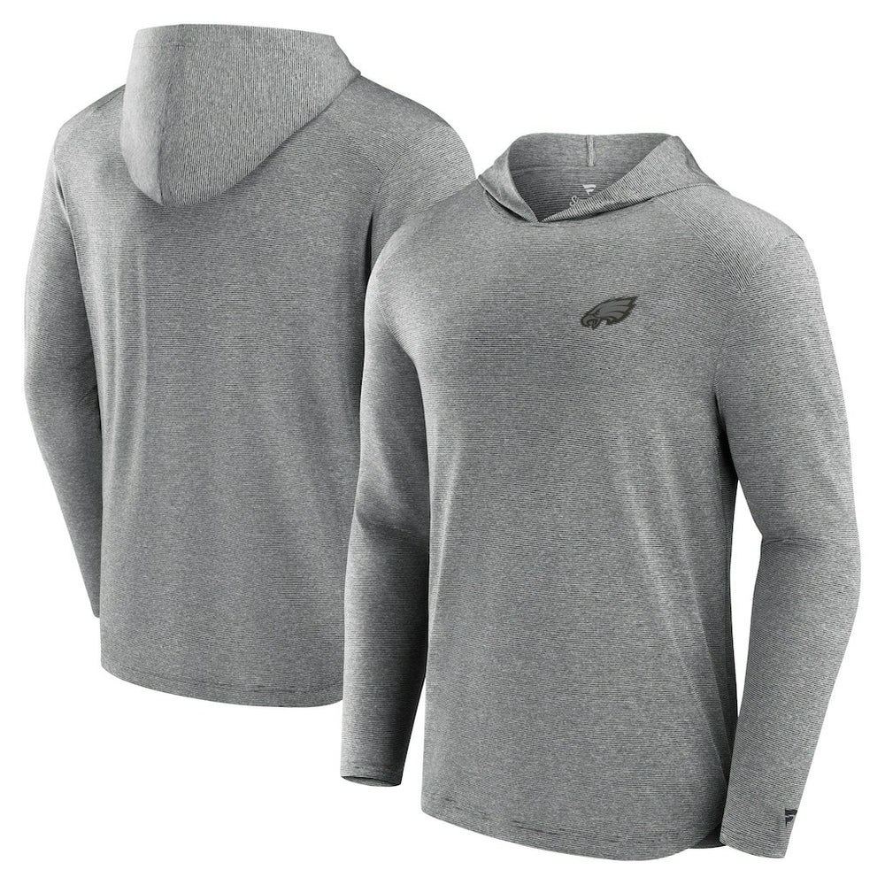 Philadelphia Eagles Front Office Tech Lightweight Hoodie T-Shirt - Black - Fanatics