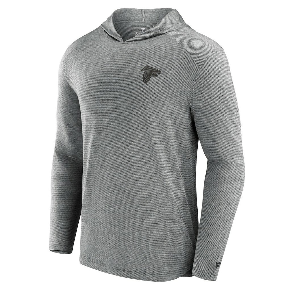 Atlanta Falcons Front Office Tech Lightweight Hoodie T-Shirt - Black - Fanatics