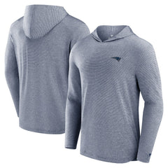 New England Patriots Front Office Tech Lightweight Hoodie T-Shirt - Navy - Fanatics
