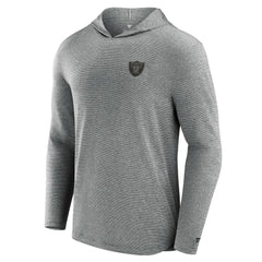 Las Vegas Raiders Front Office Tech Lightweight Hoodie T-Shirt - Black - Fanatics