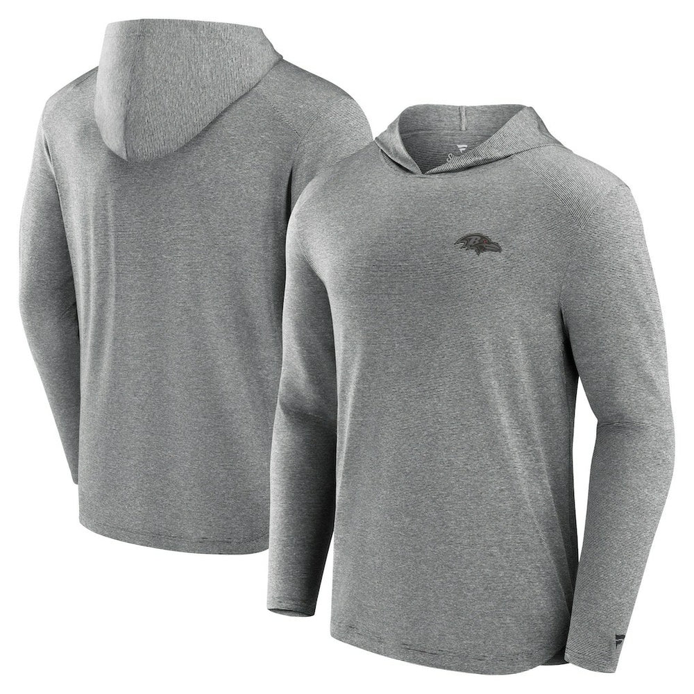 Baltimore Ravens Front Office Tech Lightweight Hoodie T-Shirt - Black - Fanatics