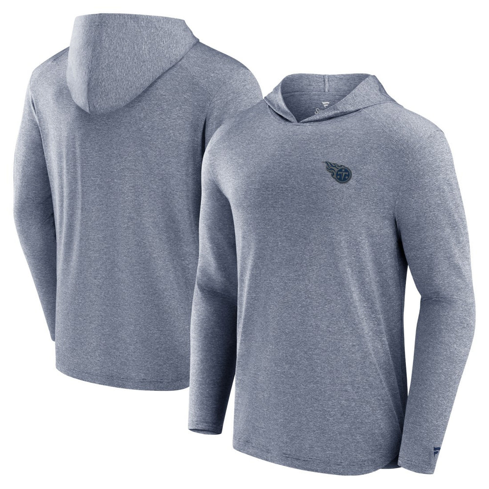 Tennessee Titans Front Office Tech Lightweight Hoodie T-Shirt - Navy - Fanatics