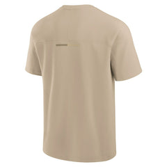 Cincinnati Bengals Unisex Elements Heavyweight Tri-Blend T-Shirt - Khaki - Fanatics