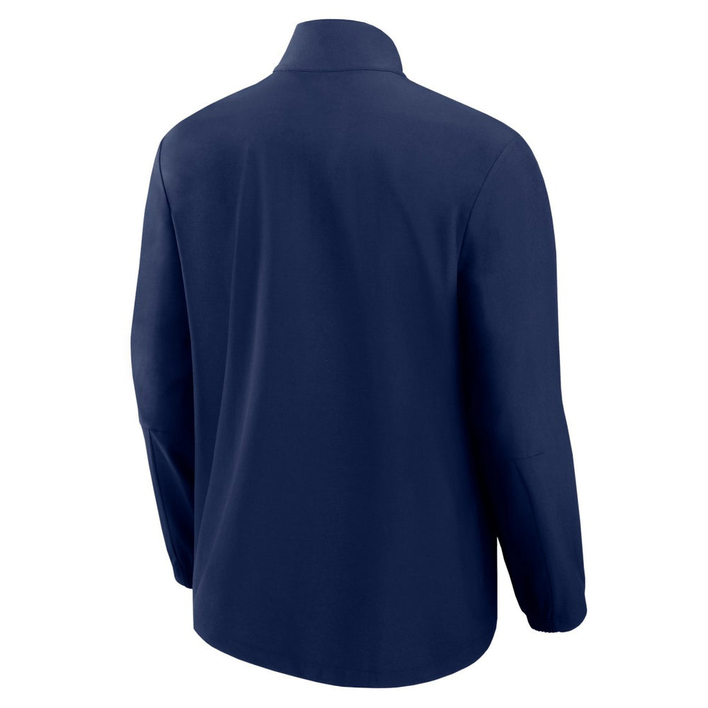 Houston Texans Front Office Micro Tonal Quarter-Zip Pullover - Navy - Fanatics