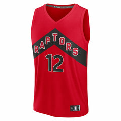 Fanatics Collin Murray-Boyles Toronto Raptors 2025 NBA Draft First Round Pick Fast Break Replica Jersey Icon Edition Red