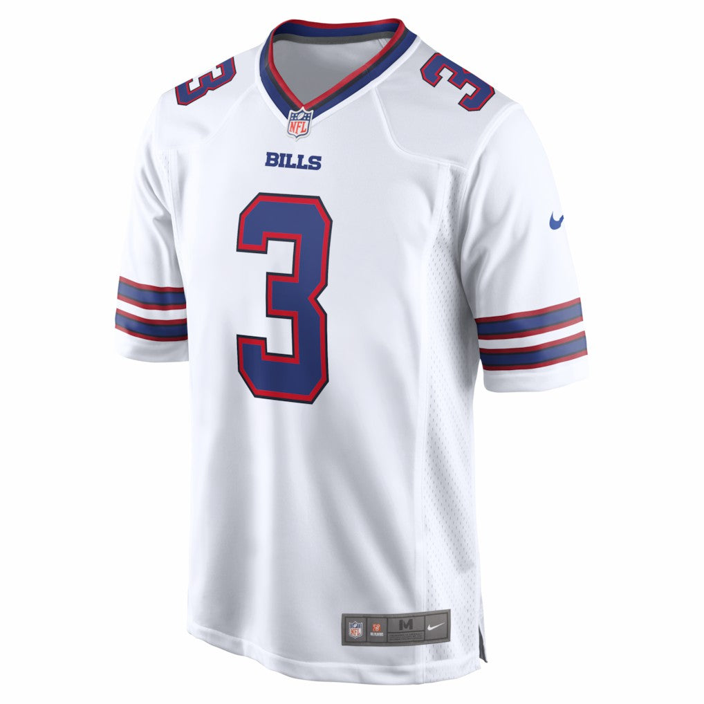 Damar Hamlin Buffalo Bills Game Jersey - White - Nike