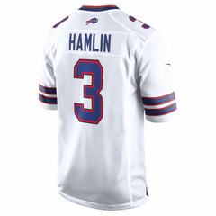 Damar Hamlin Buffalo Bills Game Jersey - White - Nike