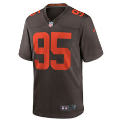 Myles Garrett Cleveland Browns Alpha Dawg Game Jersey - Brown - Nike