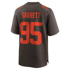 Myles Garrett Cleveland Browns Alpha Dawg Game Jersey - Brown - Nike