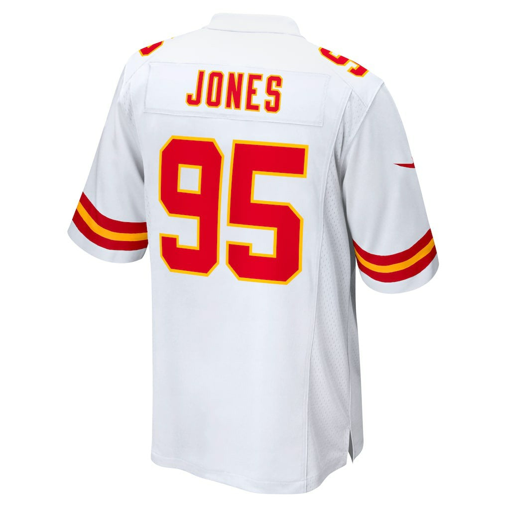 Chris Jones Kansas City Chiefs Game Jersey - White - Nike