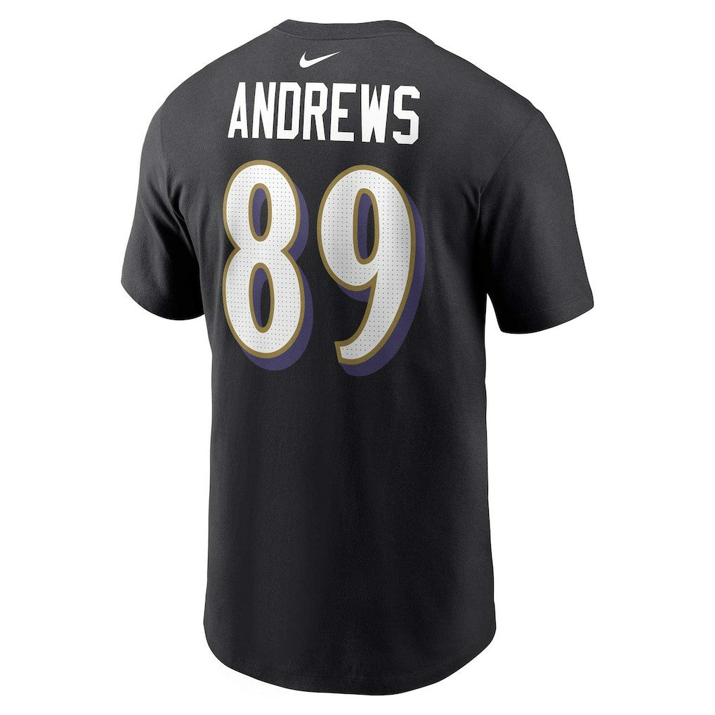 Mark Andrews Baltimore Ravens Player Name & Number T-Shirt - Black - Nike