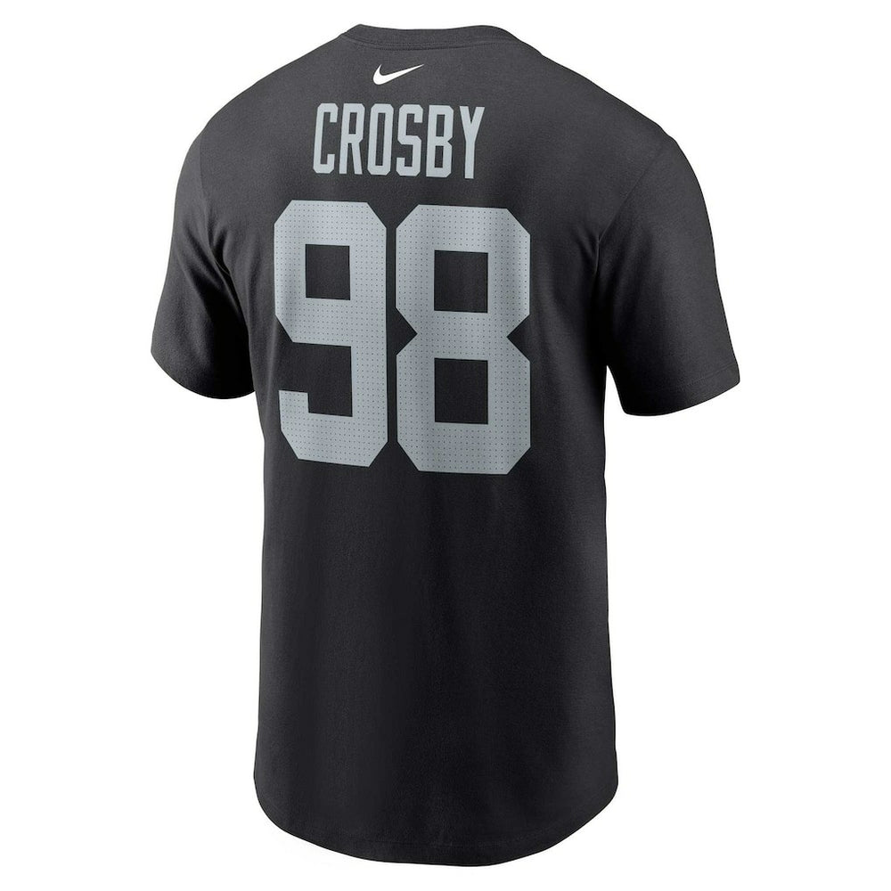Maxx Crosby Las Vegas Raiders Player Name & Number T-Shirt - Black - Nike