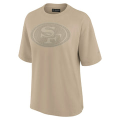 San Francisco 49ers Women's Oversized Elements T-Shirt - Khaki - Fanatics